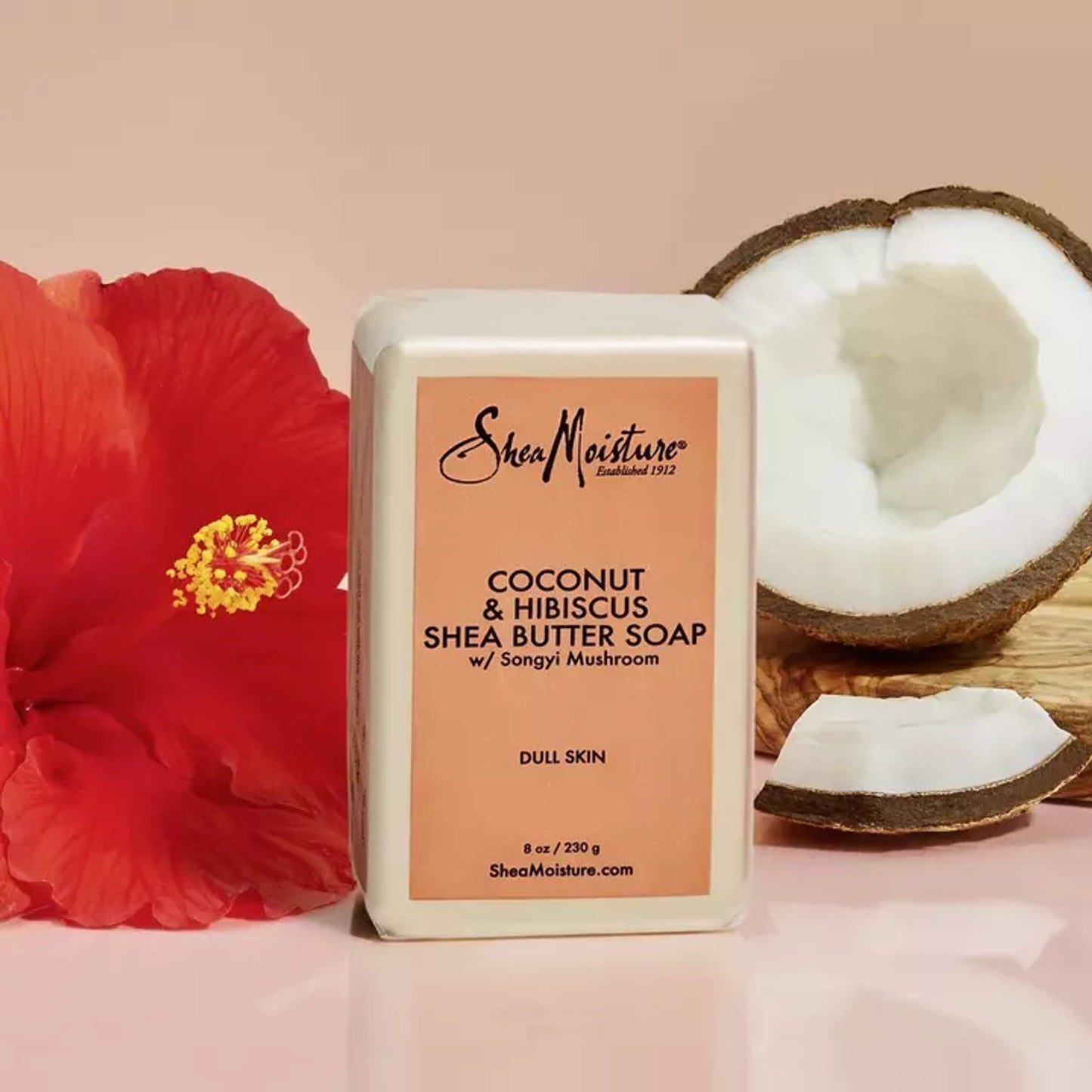 SM COCONUT & HIBISCUS BAR SOAP