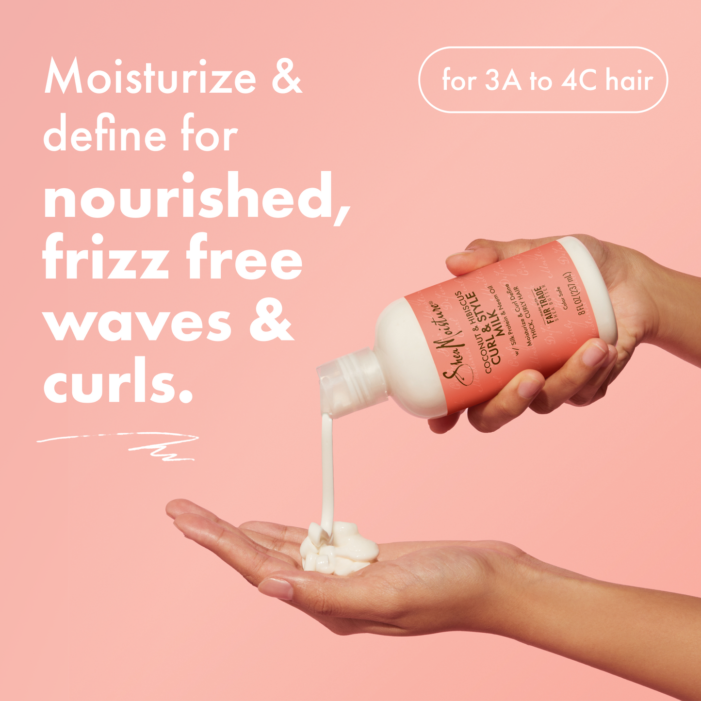 Coconut & Hibiscus Curl & Style Milk