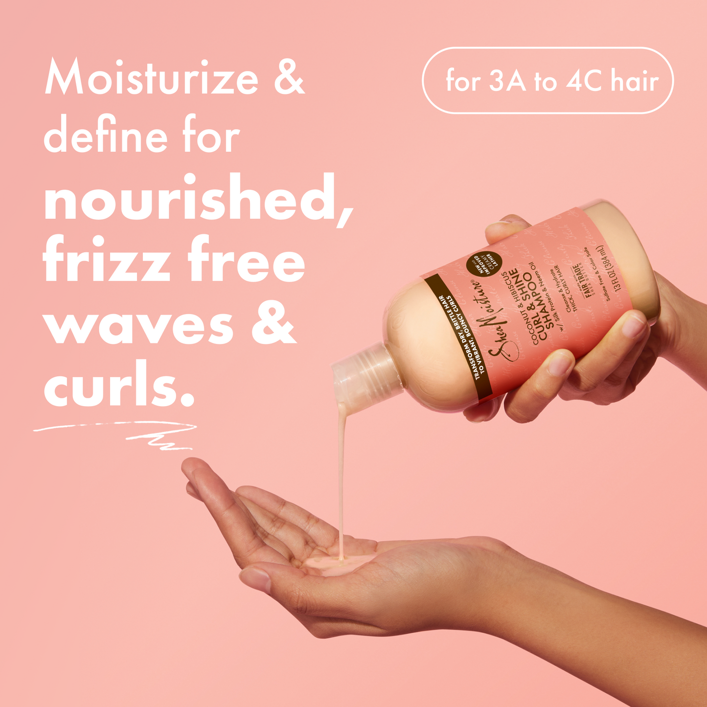 Coconut & Hibiscus Curl & Shine Shampoo