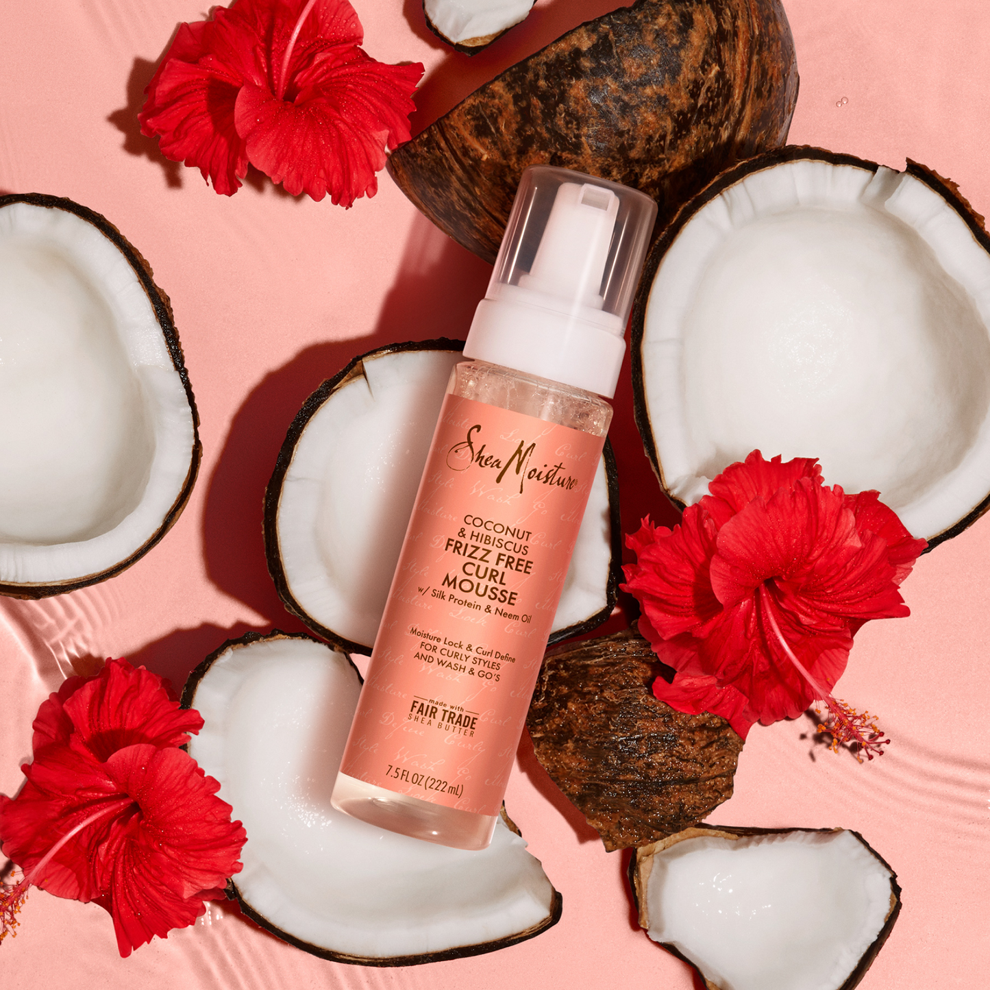 Coconut & Hibiscus Frizz – Free Curl Mousse