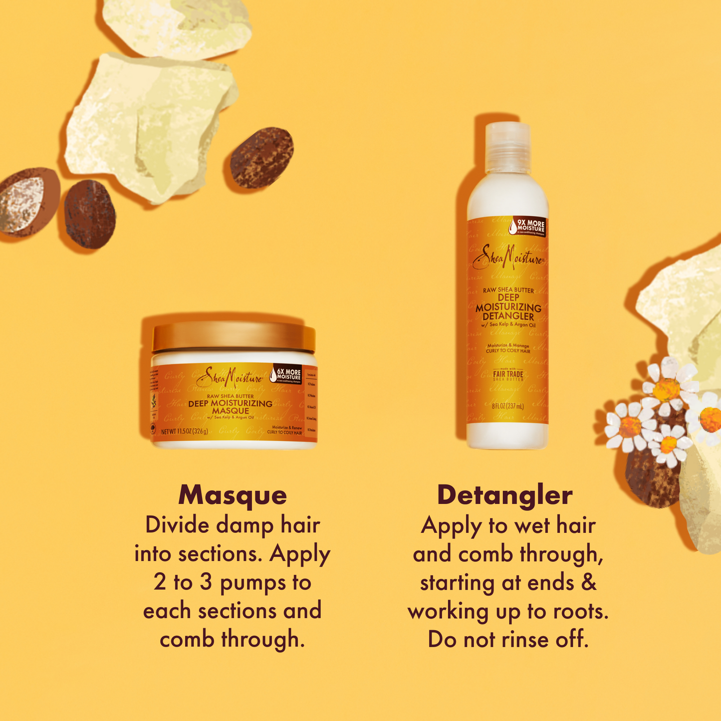 Raw Shea Butter Deep Moisturising Masque