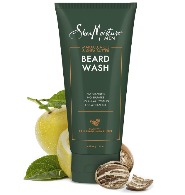 SHEAMOISTURE MARACUJA OIL & SHEA BUTTER BEARD WASH 177ML