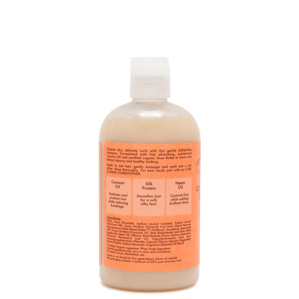 Coconut & Hibiscus Curl & Shine Shampoo