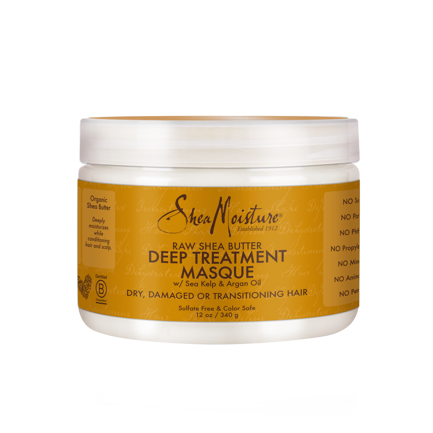 Raw shea butter deep treatment masque