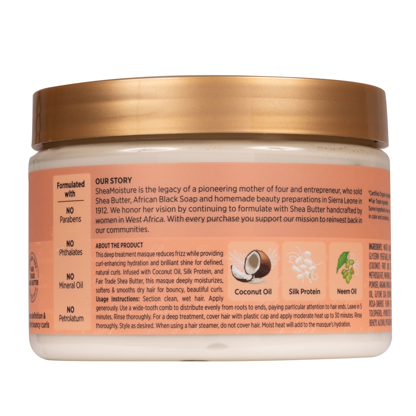 Coconut & Hibiscus Curl & Shine Hair Masque