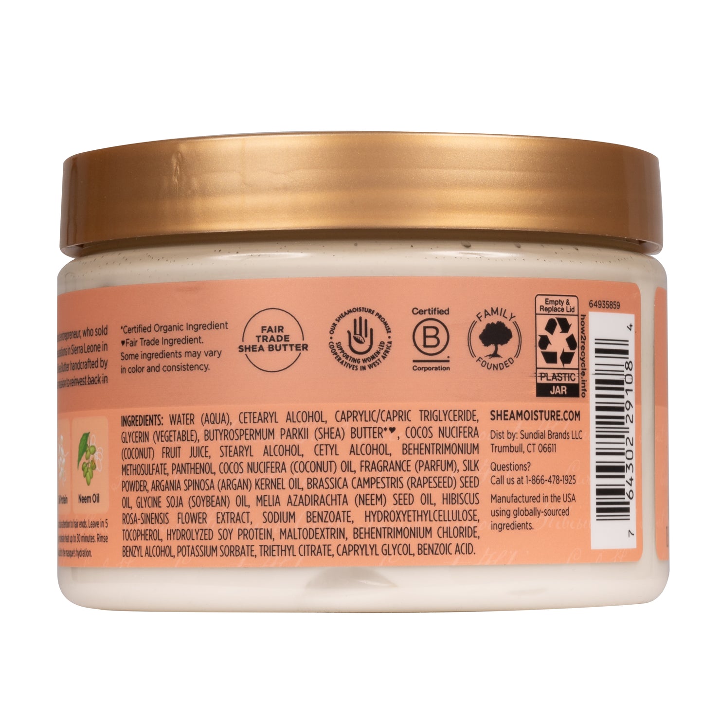 Coconut & Hibiscus Curl & Shine Hair Masque
