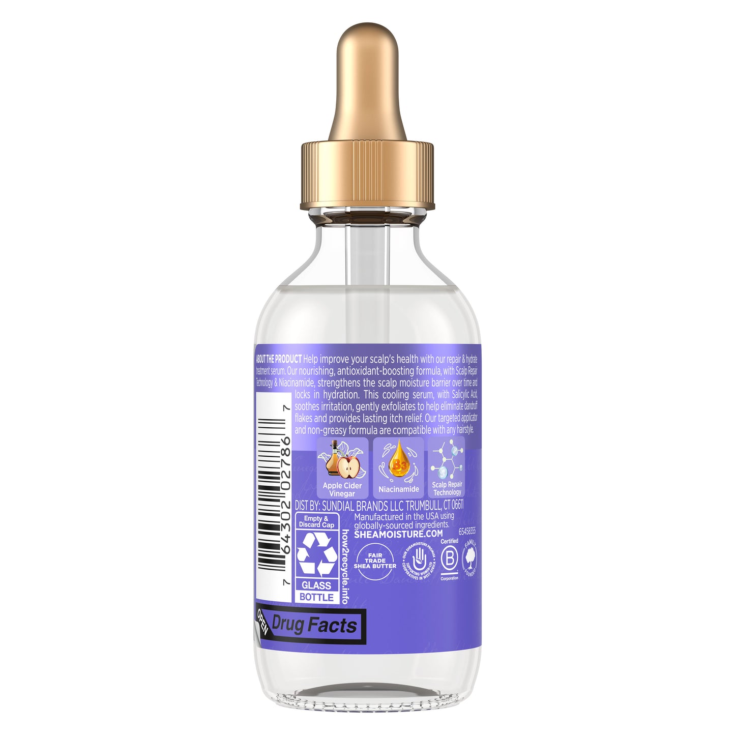 APPLE CIDER VINEGAR ANTI DANDRUFF LEAVE IN SERUM