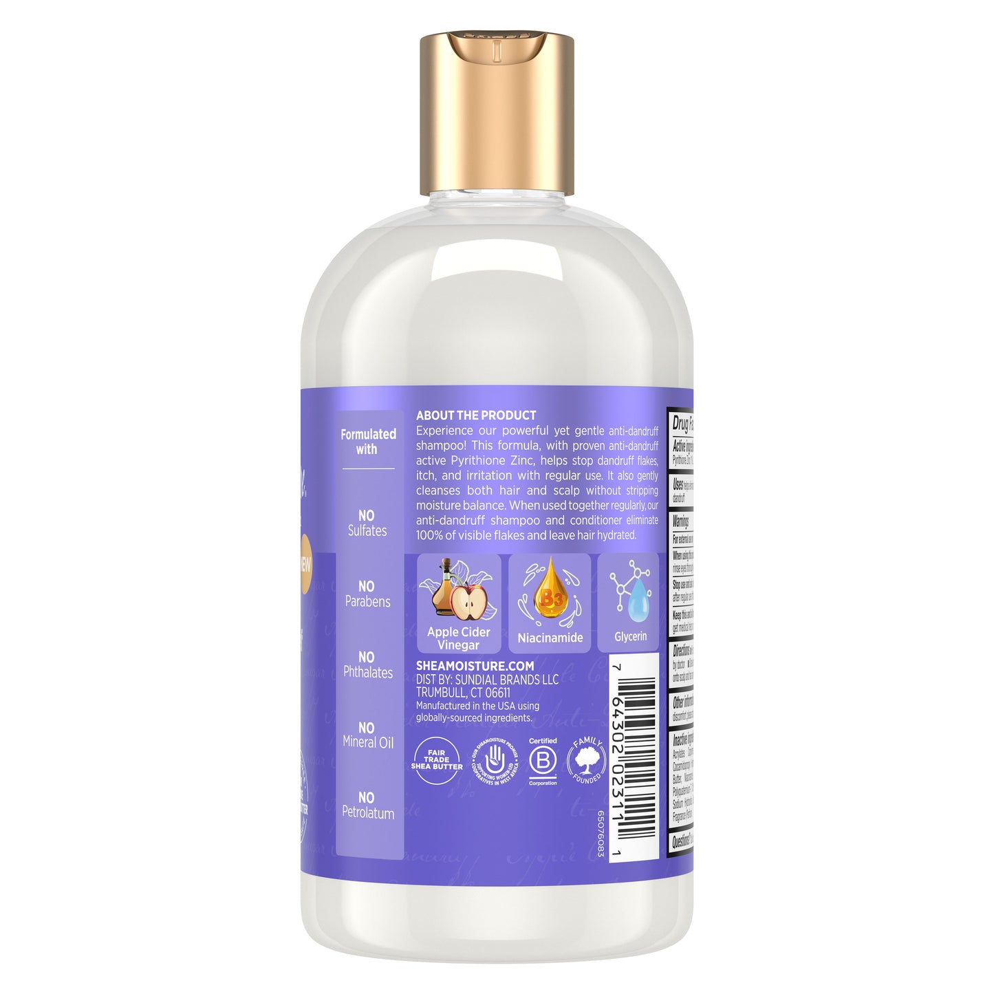 APPLE CIDER VINEGAR ANTI DANDRUFF SHAMPOO