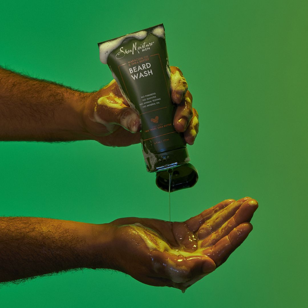 Men's Maracuja Oil & Shea Butter Beard Wash
